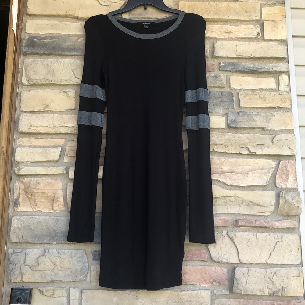 Knee length tight dress